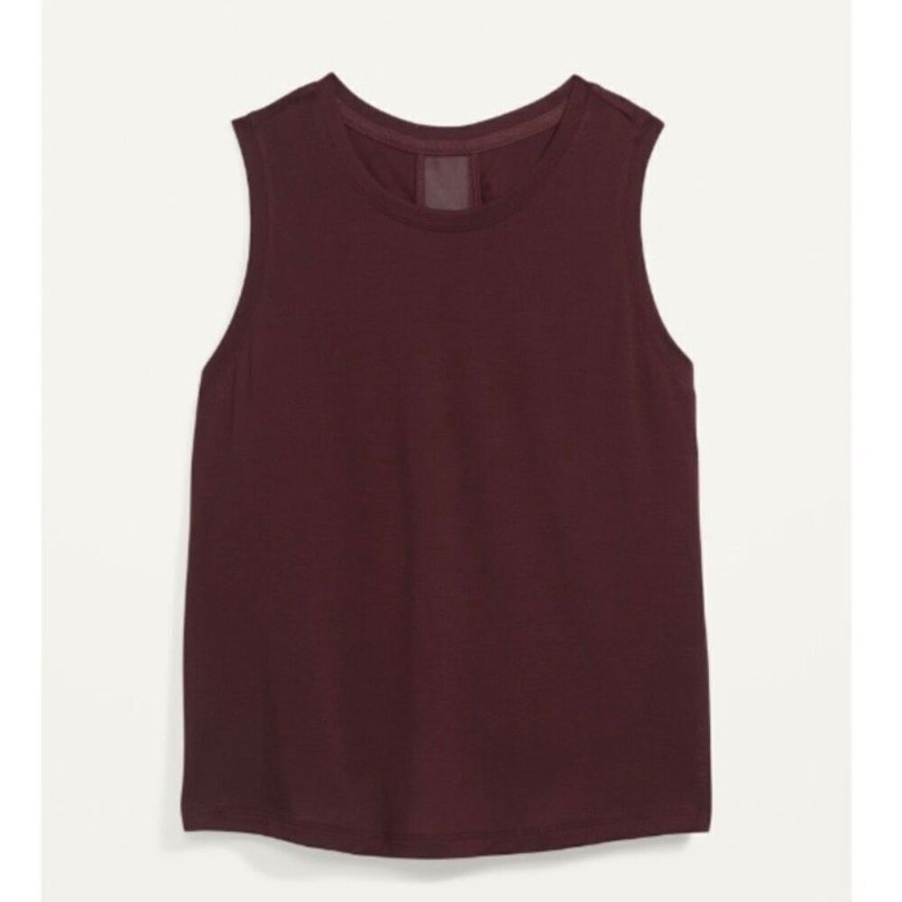 Old Navy Women’s UltraLite Mesh-Stripe Performance Tank Top Size XS